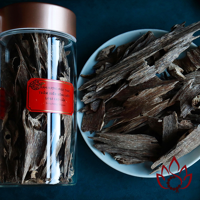 Trầm Kiến Miếng Xông Đốt Tự Nhiên | 100 gram | Loại Lựa Cao Cấp